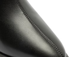 Bota Chelsea Cano Curto Bico Quadrado Preta