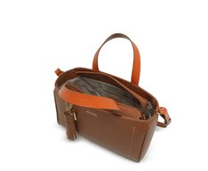 Bolsa Tote Média Urbana Marrom
