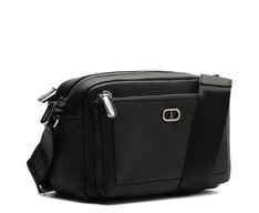 Bolsa Tiracolo Média Floater Gorgurão Preta