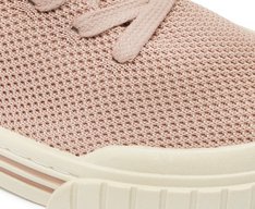Tênis Knit Pontilhado Alê Bege