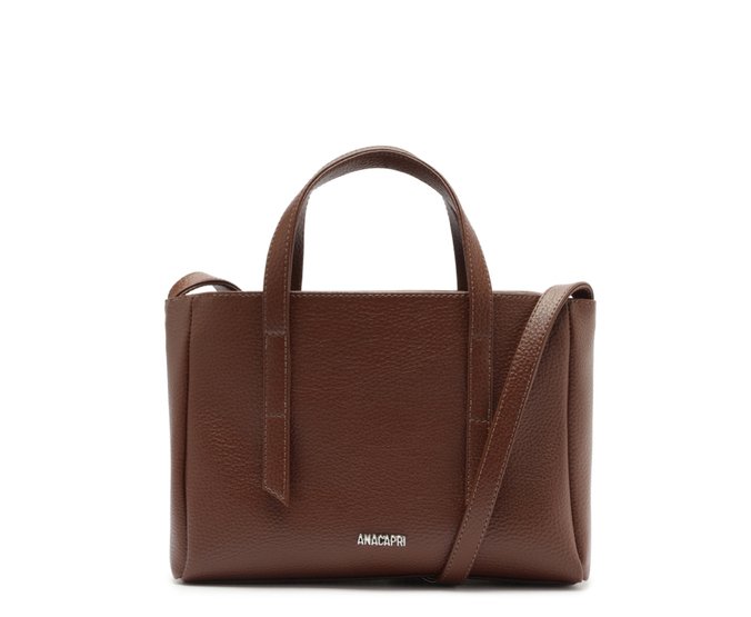 Bolsa Tote Média Work Day Marrom