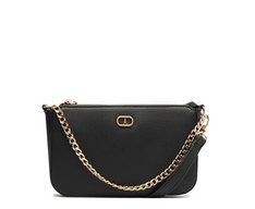 Bolsa Tiracolo Pequena Corrente Preta