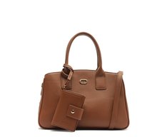 Bolsa Tote Média Bag Charm Porta-Cartão Vermelha | Anacapri