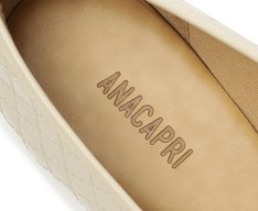 Sapatilha Matelassê Laço Verniz Branca