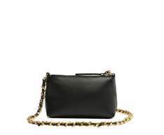 Bolsa Tiracolo Pequena Corrente Preta