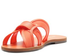 Rasteira Monocolor Injetada Laranja