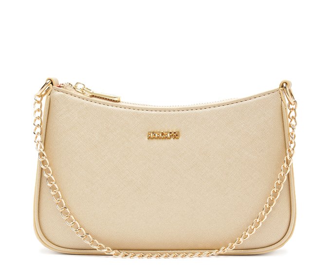 Bolsa Tiracolo Média Floater Corrente Dourada
