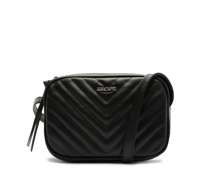 Bolsa Tiracolo Pequena Matelassê Cairo Preta