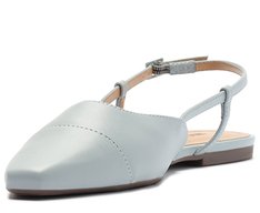 Sapatilha Slingback Ponta Azul