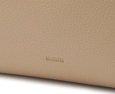 Bolsa Tote Média Alça Acorrentada Bege