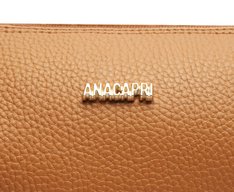 Bolsa Tiracolo Média Arredondada Marrom