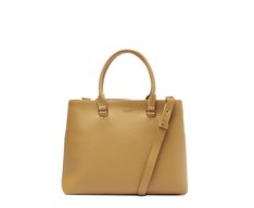 Bolsa Tote Média Divisórias Bege
