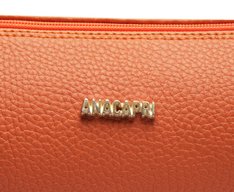 Bolsa Tiracolo Média Arredondada Laranja