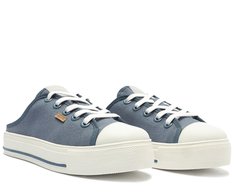 Tênis Mule Sola Alta Azul