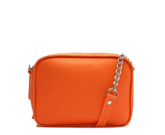 Bolsa Tiracolo Pequena Essencial Laranja