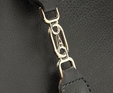 Bolsa Shopping Grande Hobo Pin A Preta