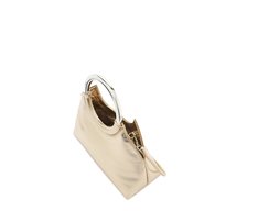 Bolsa Tiracolo Pequena Alça Metal Dourada