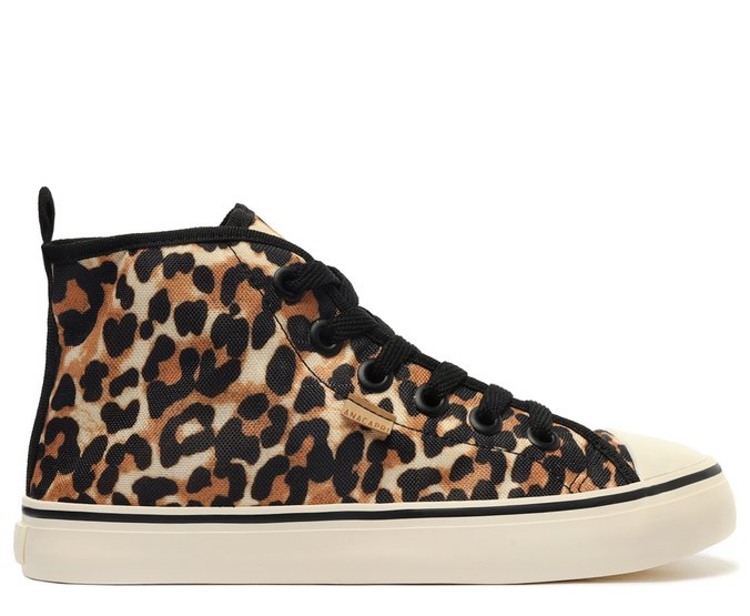 Tênis Animal Print Cano Alto | Anacapri