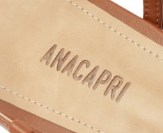 Sapatilha Slingback Maxi Tachas Salto Bloco Marrom