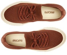 Tênis Knit Texturizado Alê Marrom