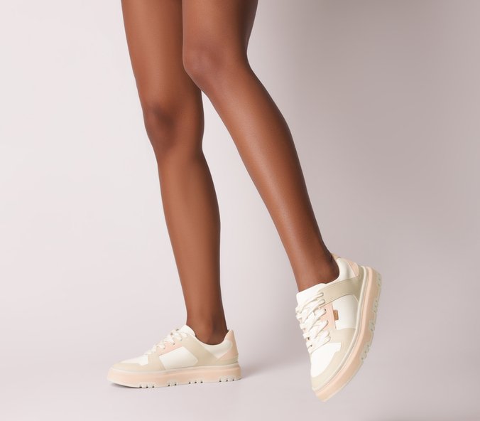 Tenis discount nude rosa