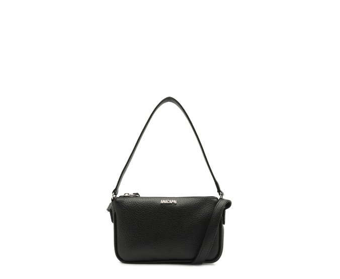 Bolsa Tiracolo Pequena Lina Preta