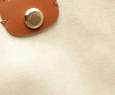 Bolsa Shopping Grande Lona Tricolor Rosa e Laranja