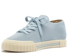 Tênis Knit Pontilhado Alê Azul