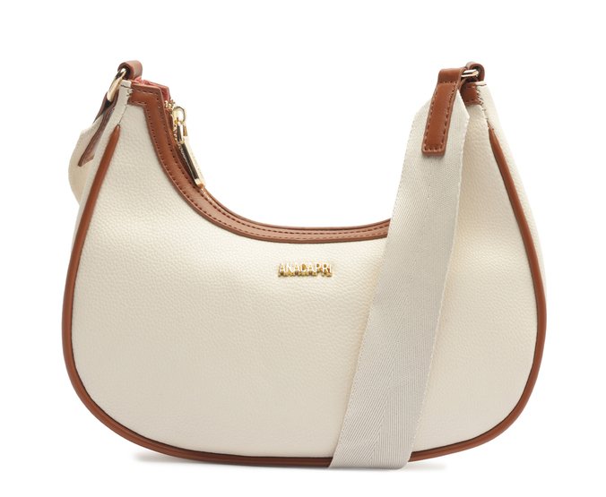Bolsa Tiracolo Média Floater Gorgurão Branco Off