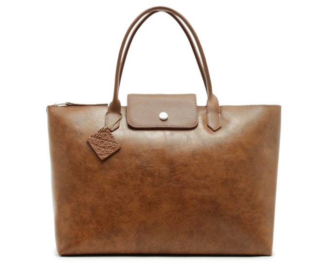 Bolsa Shopping Grande Helena Marrom