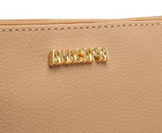 Bolsa Tiracolo Média Glam Bege