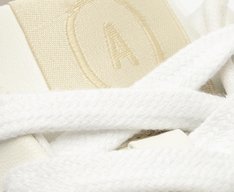 Tênis AC1119 Branco e Prateado