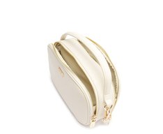Bolsa Tiracolo Média Alça Redonda Branca