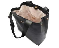 Bolsa Shopping Grande Maxi Barbicacho Preta