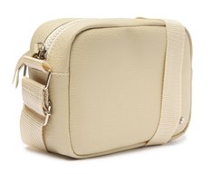 Bolsa Crossbody Bege Alça Gorgurão Pequena