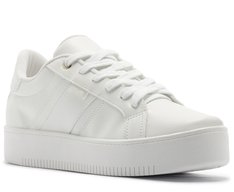 Tênis Sola Alta Listra Lateral Branco