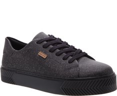 tenis anacapri preto com brilho
