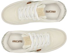 Tênis AC1119 Branco e Prateado