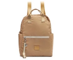Mochila Grande Sporty Nylon Bege