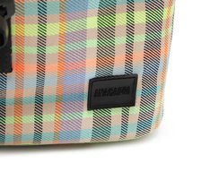 Mochila Média Xadrez Azul