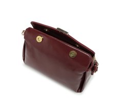 Bolsa Tiracolo Média Moderna Vermelha