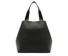 Bolsa Shopping Grande Maxi Barbicacho Preta
