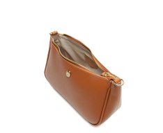 Bolsa Tiracolo Média Cápsula Marrom