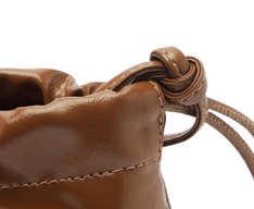 Bolsa Tiracolo Média Rocker Marrom