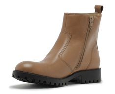 Bota Tratorada Couro Marrom