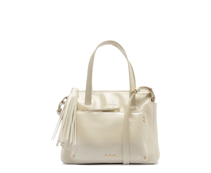 Bolsa Tote Bolso Frontal Branca