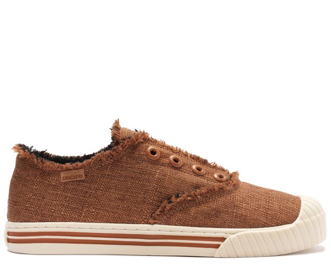 Tênis Slip On Desfiado Alê Marrom