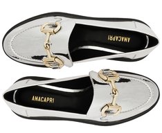 Mocassim Prata Bridão Tratorado Specchio