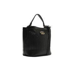 Bolsa Tote Média Detalhada Ana Preta
