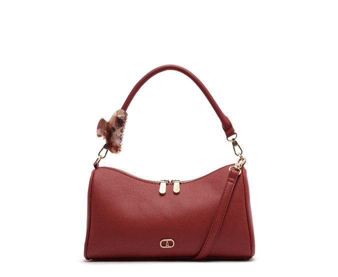 Bolsa Tiracolo Média Presilha Vermelha